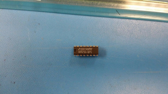 (10 PCS) AM25S18PC AMD POSITIVE EDGE TRIGGERED D FLIP-FLOP, TRUE OUTPUT, PDIP16