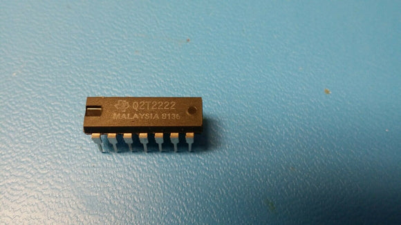 (1 PC) Q2T2222 TI Power Bipolar NPN Transistor DIP-14