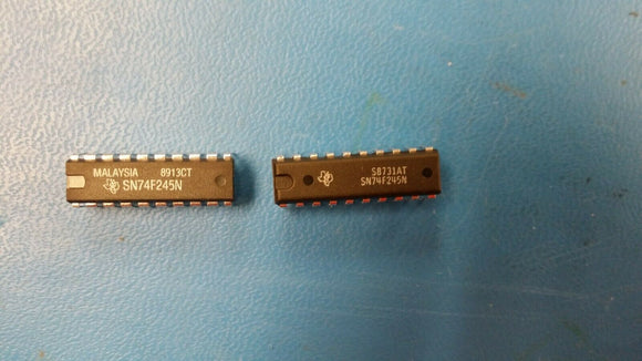 (20pcs) SN74F245N Transceiver; Octal Bus Transceiver; -1.2 to 7 V; 3.4 V (Typ.);