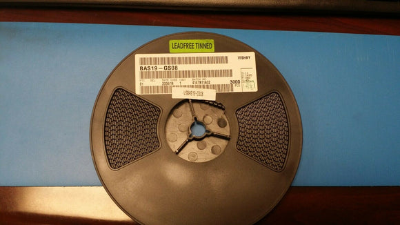 (25 PCS) BAS19-GS08 Diode Small Signal Switching 120V 0.2A 3-Pin SOT-23 ROHS