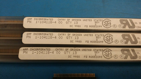 (1pc) 1-104118-4 CONN HEADER R/A 60POS 1.27MM