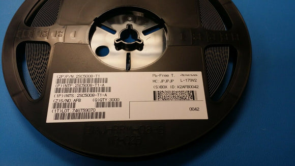 (25 PCS) 2SC5008-T1-A NE68019-T1-A RENESAS RF TRANS NPN 10V 8GHZ SOT523 ROHS