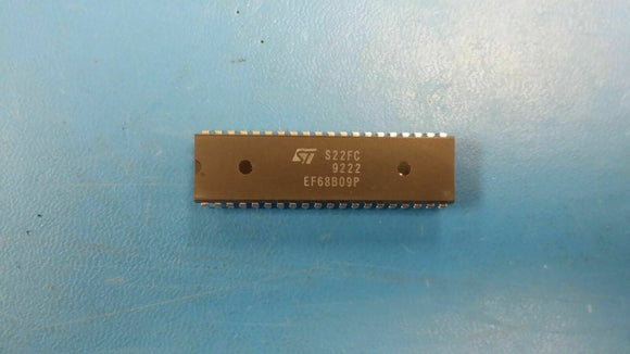 (1 PC) EF68B09P ST MICRO 8-BIT, 2MHz, MOS, MICROPROCESSOR, PDIP40