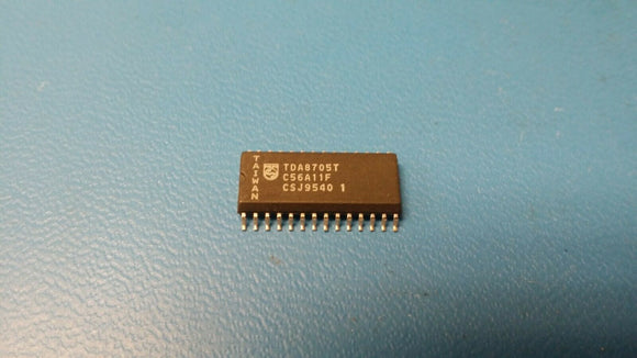 (1 PC) TDA8705T ADC Proprietary Method 6-Bit 2 Func 2 Channel Parallel SOIC-28