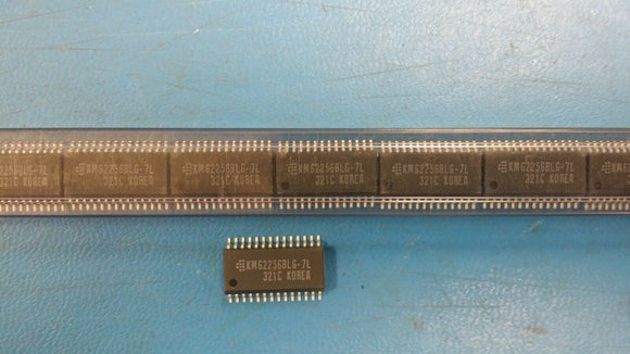 (10pcs) KM62256BLG-7L Static RAM, 32Kx8, 28 Pin, Plastic, SOP