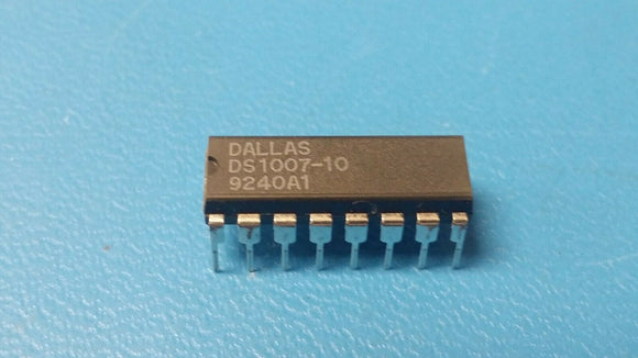 (1 PC) DS1007-10 Dallas Semi, Delay Lines / Timing Elements , DIP-16 Obsolete