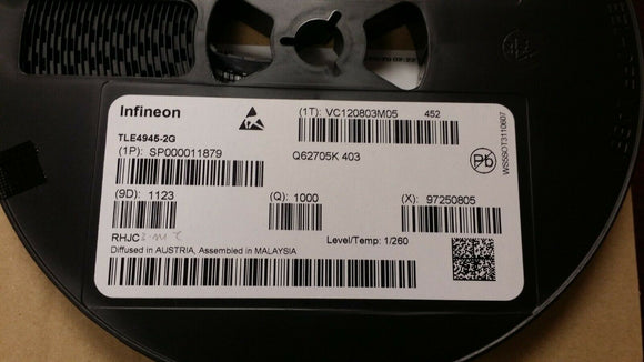 (10 PCS) TLE4945-2G INFINEON MAGNETIC SWITCH BIPOLAR SOT89-3 ROHS
