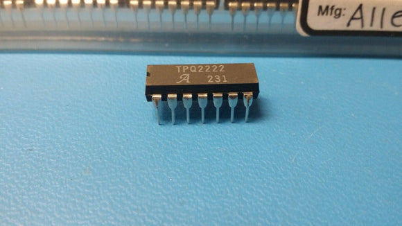 (1 PC) TPQ2222 TI Power Bipolar Transistor, 40V, 4-Element, NPN, 14 Pin