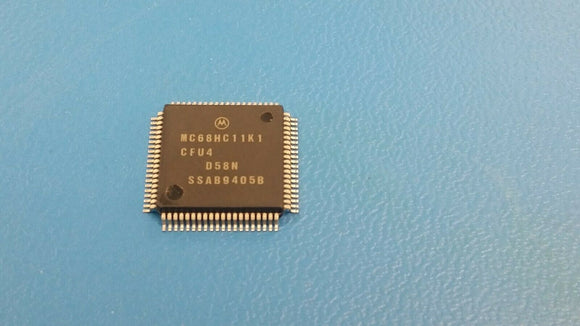 (1 PC) MC68HC11K1CFU4 Microcontroller 8-Bit MROM 6800 CPU 4MHz HCMOS PQFP80