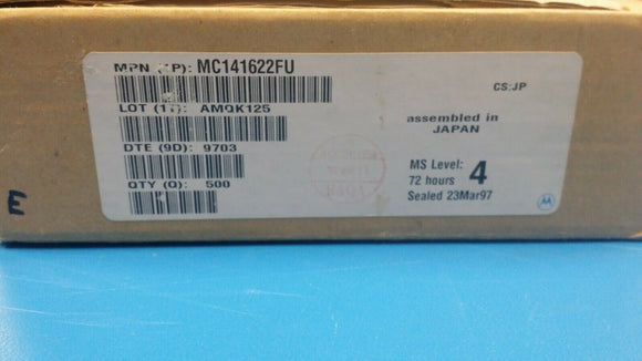 (1 PC) MC141622FU MOTOROLA, Y/C Separator IC, PQFP48