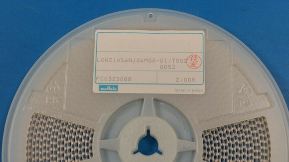 (2000) LQN21A56NJ04M00 General Purpose Inductor .056uH 5% 1 Element Air-Core SMD
