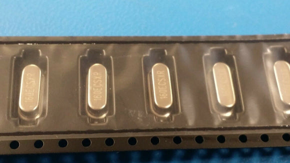 (10 PCS) ECS-160-20-5PX-TR ECS 16MHz ±30ppm Crystal 20pF 40 Ohms HC-49/US ROHS