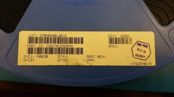 (25 PCS) CGS74C2525MX NSC Clock Fanout Buffer (Distribution) IC 1:8 14-SOIC