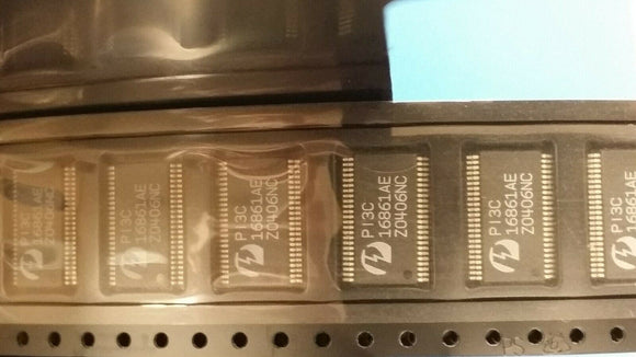 (10 PCS) PI3C16861AE Bus Driver, CB3Q/3VH/3C/2B Series, 2-Func 10-Bit TSSOP-48
