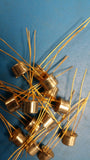 (15pcs) 2N2476 Bipolar Junction Transistor, NPN Type, TO-5