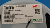 (5 PCS) 74408943068 WURTH FIXED IND 6.8UH 2A 59 MOHM 20% SMD ROHS