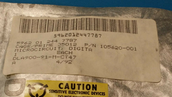 (1 PC) 5962-01-244-7787 STMicroelectronics Microcircuit, Memory P/N:105620-001