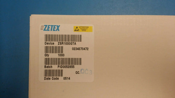 (20pcs) ZSR1000GTA Standard Regulator Pos 10V 0.2A 4-Pin(3+Tab) SOT-223