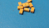 (10 PCS) TPSC107M010R200 AVX CAP TANT 100UF 20% 10V 125°C C CASE (6032 METRIC)