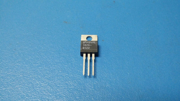 (2) UA7805UC HP#1826-0122 NSC Fixed Positive Standard Regulator 5VBIPolar TO-220