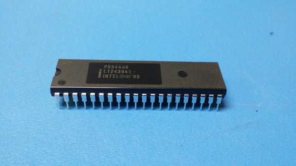 (1 PC) P8344AH INTEL Microcontroller, 8-Bit, MROM, 8051 CPU, 12MHz, CMOS, PDIP40