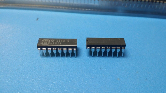 (1 PC) HI3-5043-5 HARRIS SEMICONDUCTOR SPDT, 2 Func, 1 Channel, CMOS, PDIP16