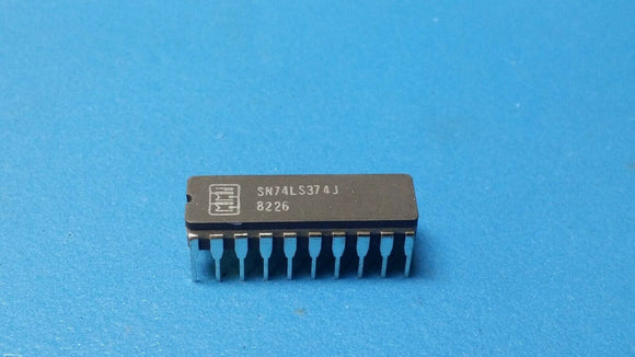 (2 PC) SN74LS374J MMI Bus Driver, 8-Func, TTL, CDIP20