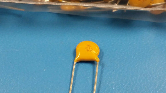 (20 PCS) BCCS101K29S3NN63L6R Ceramic Disc Capacitors .25LS 100PF 1KV 10% ROHS