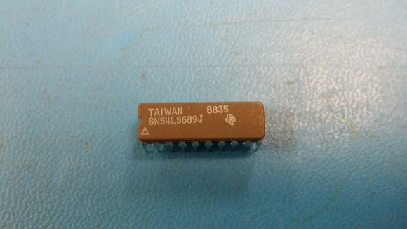 (1 PC) SN54LS689J Identity Comparator LS Series 8-Bit Inverted Output TTL CDIP20