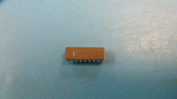 (1 pc) MD2147H/B INTEL Standard SRAM 4K X 1 5V, 70ns, 10%, CDIP18