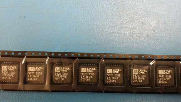(1 PC) LXT360PE LEVEL ONE, PCM Transceiver 1-Func CEPT PCM-30/E-1 CMOS PLCC28