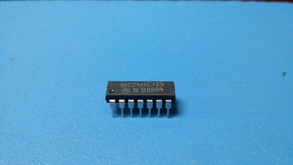 (10 PCS) MC74HC125N MOT IC BUFFER NON-INVERT 6V 14DIP