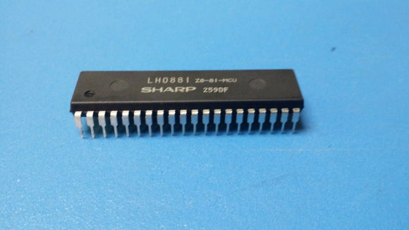 (1 PC) LH0881 Z8-81-MCU SHARP Microcontroller, CMOS, 8 MHz PDIP 40PIN