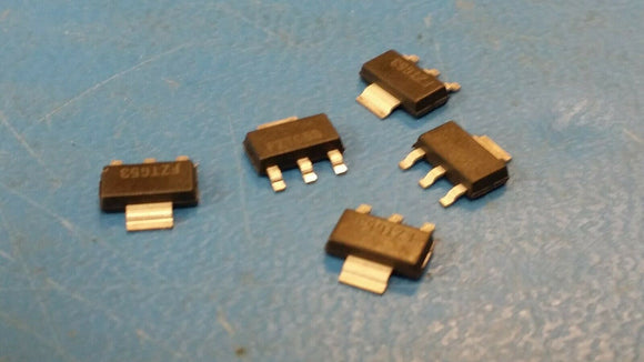 (10 PCS) FZT653TA ZETEX Trans GP BJT NPN 100V 2A 4-Pin(3+Tab) SOT-223