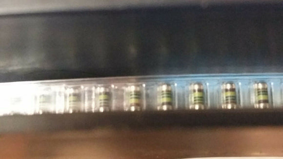 (25 PCS) SMM0204-1M0-1% VISHAY MELF Resistors 1/4watt 1.0Mohms 1% 50ppm