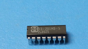 (1 PC) HI3-201HS-5 HARRIS SPST, 4 Func, 1 Channel, CMOS, PDIP16