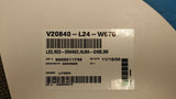 (50 PCS) LTL-93BKAK1 LITEON Single Color LED, Orange Red, Water Clear, 1.8mm