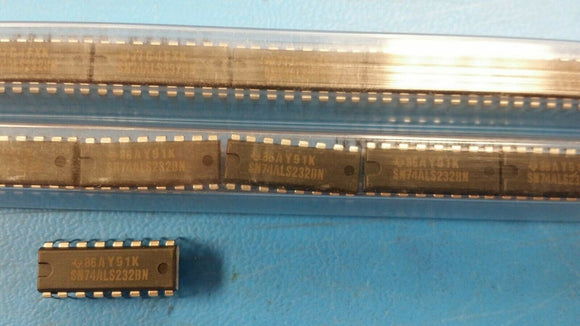(1 PC) SN74ALS232BN TI FIFO Mem Async Dual Uni-Dir 16 x 4 16-Pin