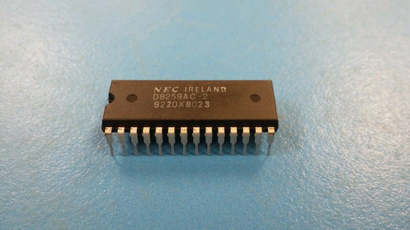 (1pc) UPD8259AC-2 INTERRUPT CONTROLLER, 28 Pin, DIP
