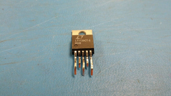 (1) LT1129CT5 Linear Voltage Regulator IC Positive Fixed 1 Output 700mA TO-220-5