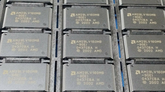 (2 PCS) AM29LV160MB-90EI AMD Flash, 1MX16, 90ns, TSOP48