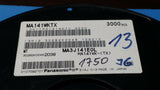(25 pcs) MA141WKTX Panasonic Rectifier Diode, 2 Element, 0.1A, Silicon