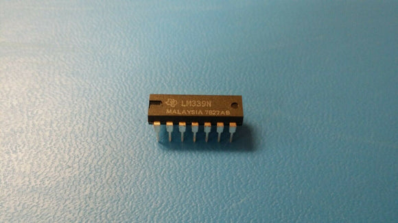 (10pcs)  LM339N Comparator Quad R-R O/P ±15V/30V Automotive 14-Pin PDIP