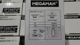 (30 PCS) ER2912dv2-75H45D MEGAMAN Dimmable LED Reflector AR111 LAMPS 12W, AC12V