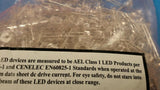 (25pcs) HLMP-EJ15-SV000 Standard LEDs - Through Hole Orange, 605nm 15 Deg, 5500m