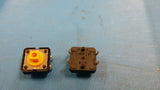 (9 PCS) B3F-4055 OMRON SWITCH TACTILE SPST-NO 0.05A 24V ROHS