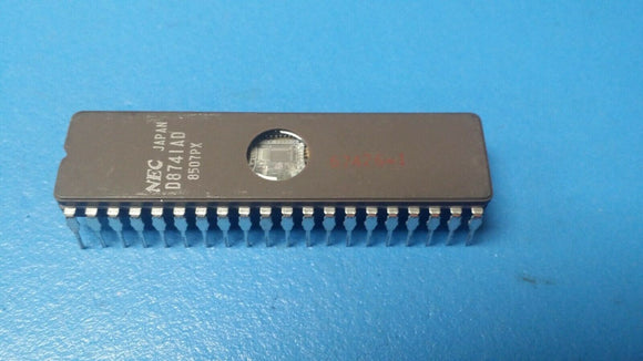 (1 PC) UPD8741AD NEC Microcontroller, 8-Bit, UVPROM, 8048 CPU, 6MHz, MOS, CDIP40