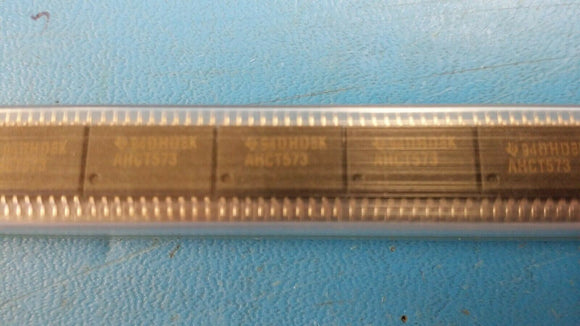 (10) SN74AHCT573DW TI D-Type Transparent Latch 1 Channel 8:8 IC Tri-State SOIC20
