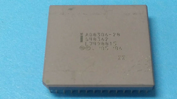 (1PC) A80386-20 INTEL 20MHZ CPU 386 Vintage PGA132