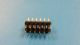 (7pcs) TSM-107-03-L-DH CONN HEADER SMD R/A 14POS 2.54MM